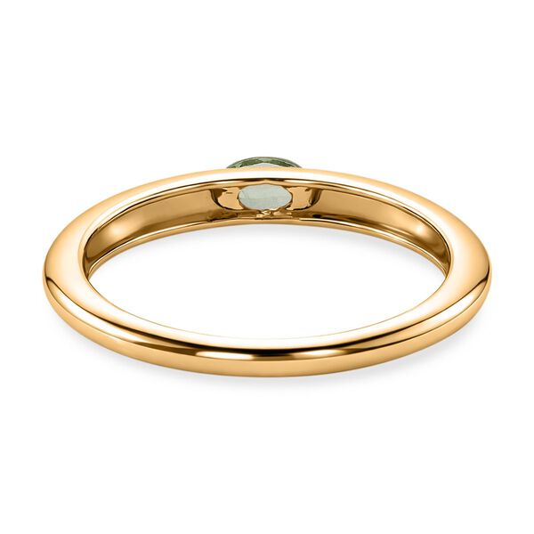 D'Joy AA Tsavorite Granat Ring 925 Silber 750 Gelb Vergoldet (Gr&ouml;&szlig;e 20.00) ca. 0,24 ct image number 5