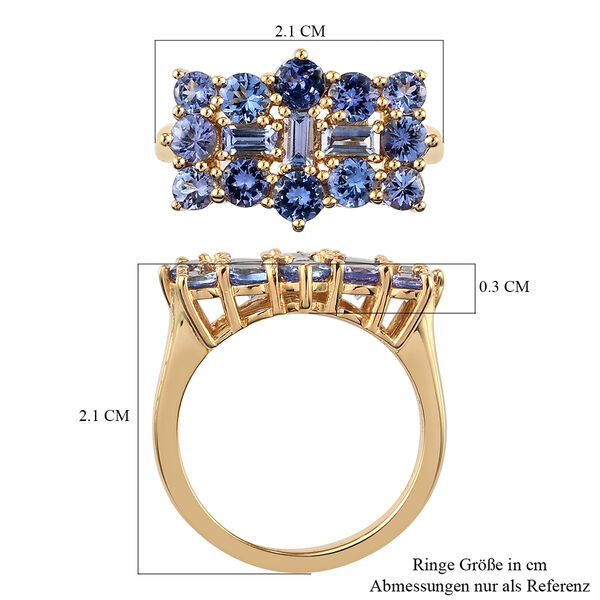 AA Tansanit Boot Ring - 2,37 ct. image number 7