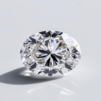 LUXURIANT DIAMOND- IGI zertifizierter VS-G Labor Diamant, Oval-Facettenschliff - 5 ct.