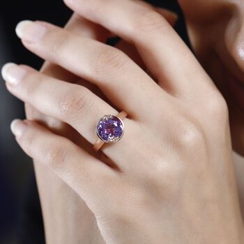 AA Rose De France Amethyst Ring - 3,49 ct.