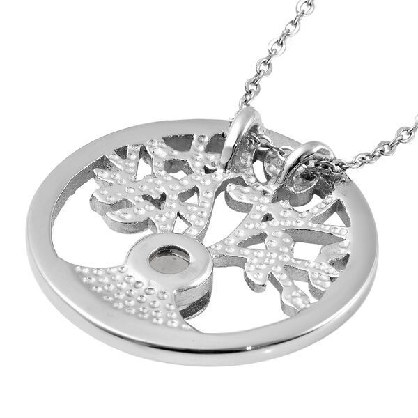 Versteckte Botschaft auf dem Vergr&ouml;&szlig;erungsglas und mehrfarbiger Kristall-Anh&auml;nger mit Kette image number 5