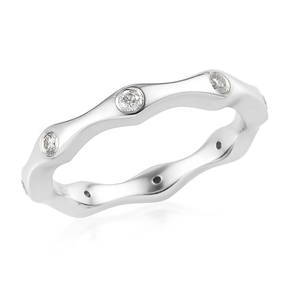 Diamant Ring 925 Silber platiniert  ca. 0,20 ct image number 4