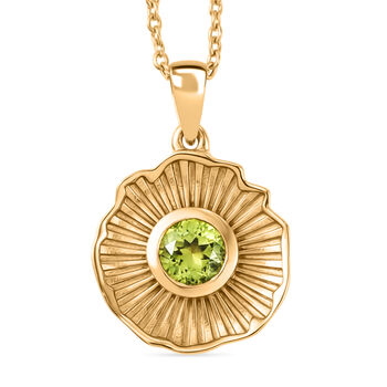EverTrue Peridot Anh&auml;nger mit 50cm Kette - 0,75 ct.