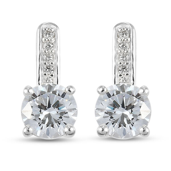 LUSTRO STELLA Zirkonia Ohrringe - 4,07 ct. image number 0