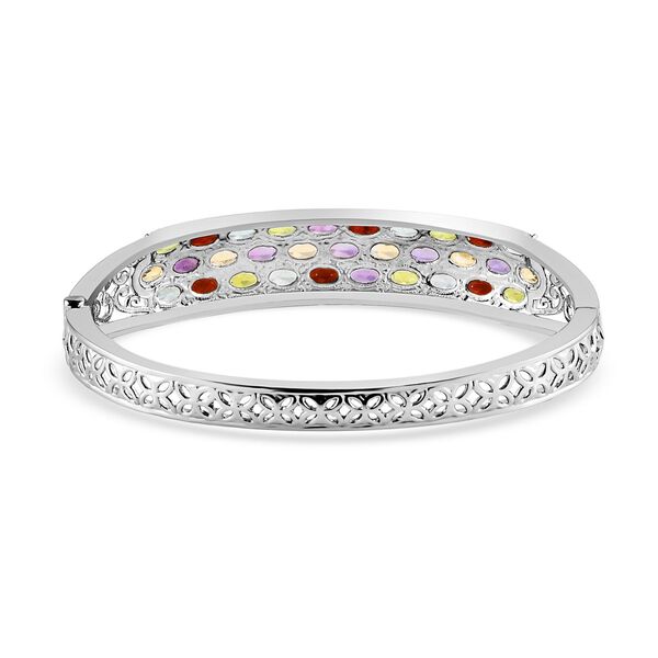 Multi Edelstein Armreif, 19 cm - 14,69 ct. image number 5
