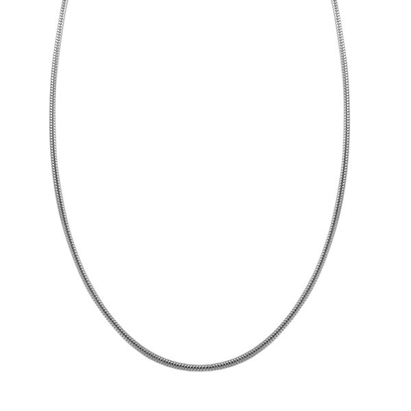 2er Set - Schlangenkette und Armband, Silber image number 5