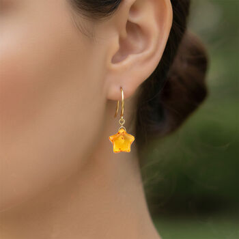 D'Joy Bernstein Ohrringe 925 Silber vergoldet