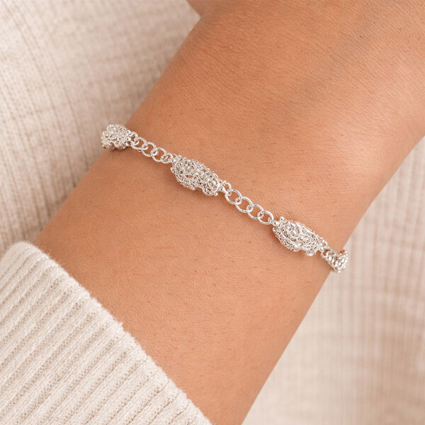 D'Joy Royal Bali -  925 Silber Armband ca. 20 cm ca. 9,22g image number 2