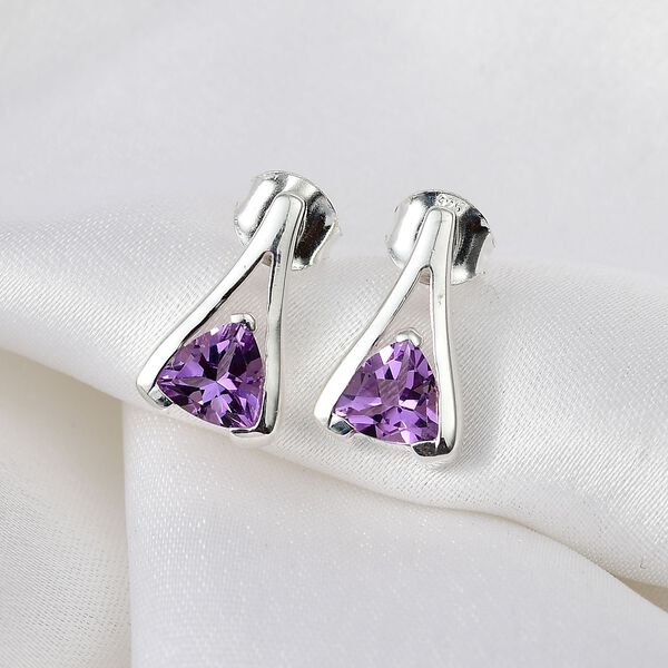 AA Rose De France Amethyst Ohrringe - 1,33 ct. image number 2