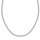 D'Joy Moissanit Halskette ca. 45 cm 925 Silber rhodiniert ca. 18.72 ct