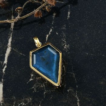 D'Joy AAA Labradorit Anh&auml;nger - 11,45 ct.