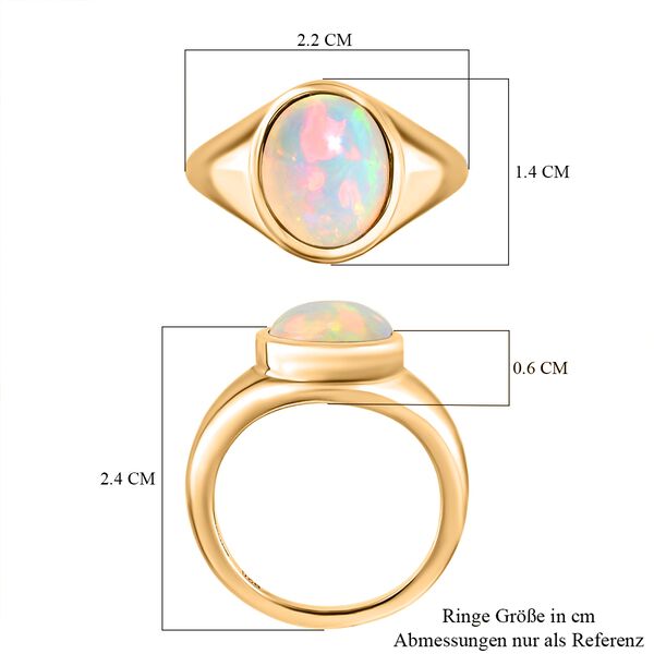 Nat&uuml;rlicher, &auml;thiopischer Opal-Ring - 2,28 ct. image number 7