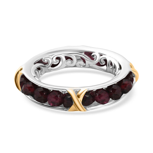 EverTrue AA roter Granat Ring - 7,50 ct. image number 5