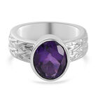 Lusaka Amethyst-Ring, reiner Edelstahl  ca. 2,37 ct image number 0