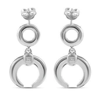 Elektroform Hufeisen Ohrringe