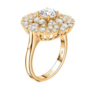 CLARTE Moissanit Ring - 2 ct.
