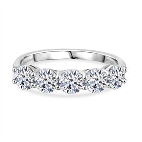 LUXURIANT DIAMOND- VS-EF Labor Diamant Ring in 950 Platin - 2 ct.