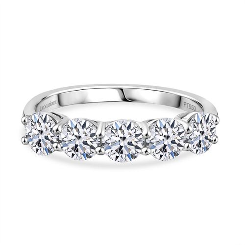 LUXURIANT VS-EF Labor Diamant Ring in 950 Platin - 2 ct. image number 0