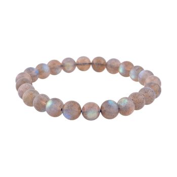 Labradorit Armband, 18 cm, ca. 125,00 ct