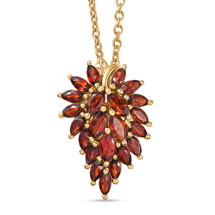 EVER TRUE Mosambik Granat Schmuckset ca. 50 cm ca. 2.67 ct