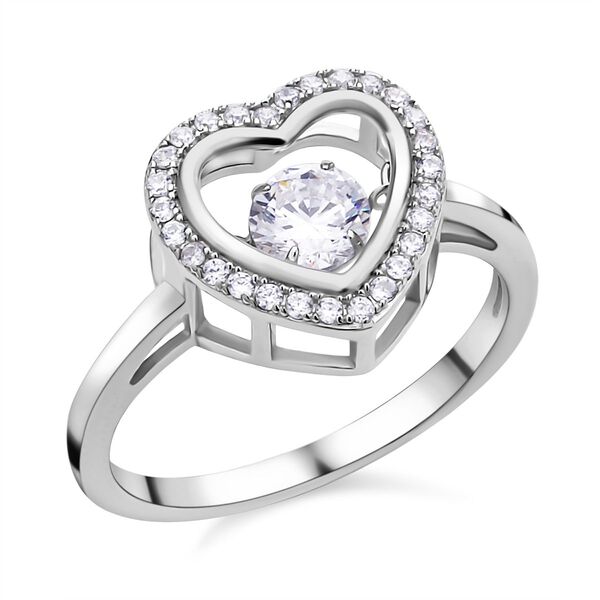 Weißer Zirkonia-Ring - 1,02 ct. image number 4