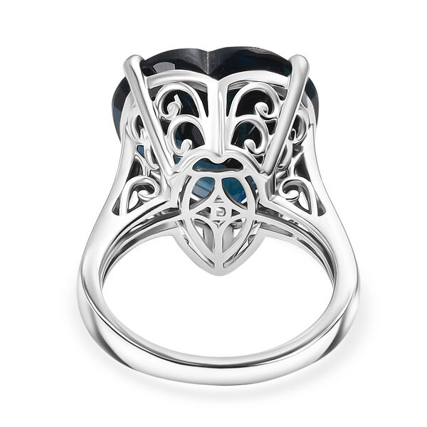 D'Joy London Blautopas Ring - 16,77 ct. image number 5
