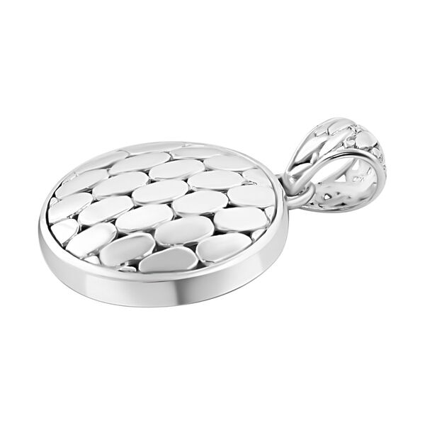 Royal Bali Kollektion- Strukturierter Silber-Anh&auml;nger image number 3