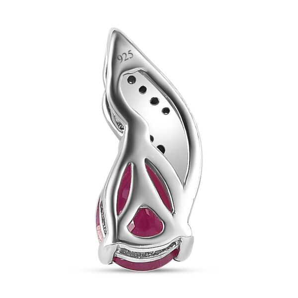 Afrikanischer Rubin und Zirkon-Anh&auml;nger - 1,15 ct. image number 5