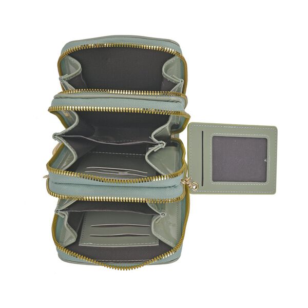 Passage - RFID Crossbody-Tasche, Olivgr&uuml;n image number 6