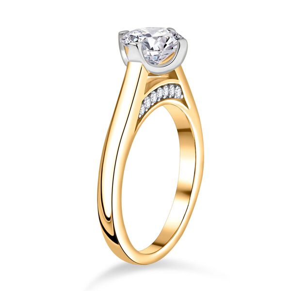 Moissanit Ring - 1,39 ct. image number 6