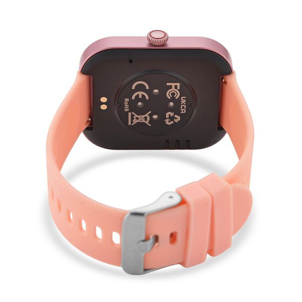 G21 Smartwatch, 2.01 Zoll HD Display, Rosa Silikonarmband image number 6