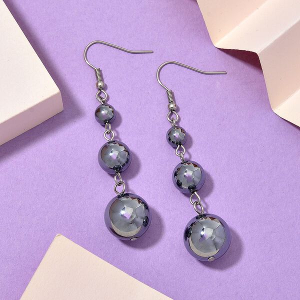 Terahertz Ohrringe Reiner Edelstahl ca. 47.50 ct image number 2