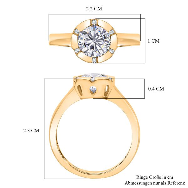 Moissanit Ring - 1,2 ct. image number 7