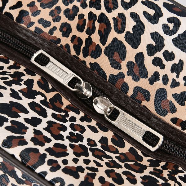 Kleine Reisetasche, Leopardenmuster image number 4