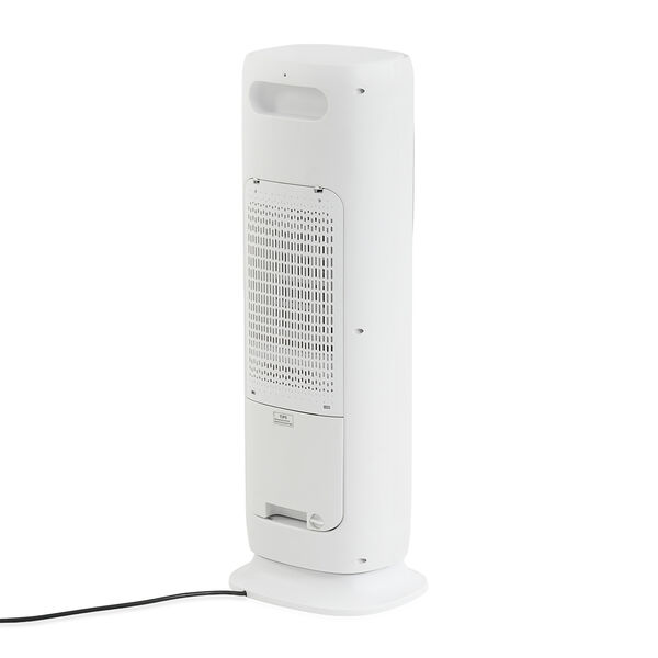 "Warm and cool dual use Bladeless design air outlet 120&deg;rotating air supply 3 wind speeds adjustment 2 warm gear power, instant heating Ultrasonic atomization, warm but not dry UV light for sterilization 2 colors light (cool-blue, warm-red) Remote control image number 3
