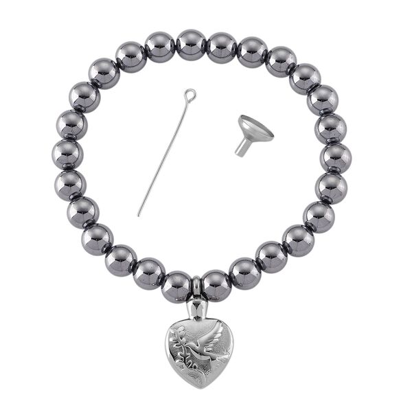 Terahertz Armband ca. Flexibles cm 316L Edelstahl ca. 80.00 ct