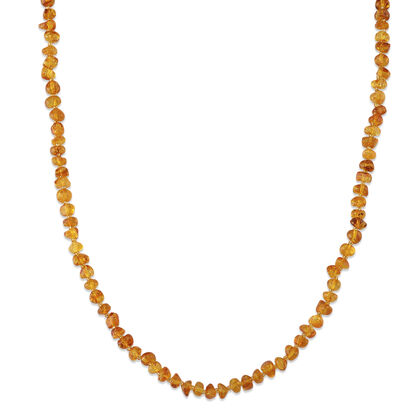 Bernstein Halskette ca. Flexibles cm 316L Edelstahl ca. 45,00 ct.