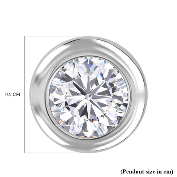 LUXURIANT DIAMOND - Lab Grown Diamant VS-EF Anh&auml;nger 950 Platin ca. 1,00 ct. image number 5