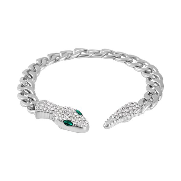 Glas, Weißer Kristall Armband ca. 26.75 cm image number 3