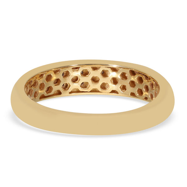 Diamant-Ring, 925 Silber Gelbgold Vermeil  ca. 0,10 ct image number 5