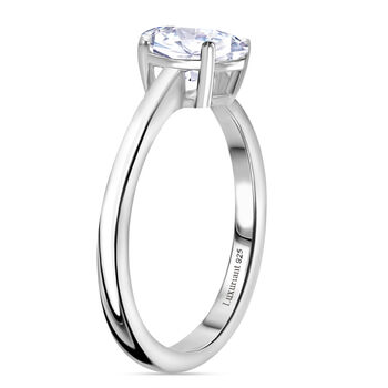 LUXURIANT SGL zertifizierter VS-GH Labor Ovalschliff Diamant Ring - 1 ct.