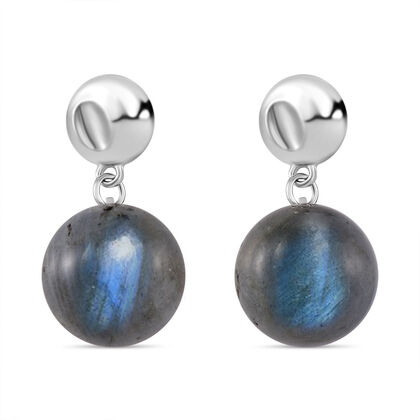 Labradorit Ohrringe ca. 56.00 ct