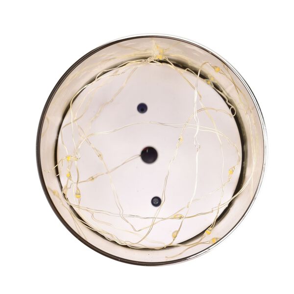 Wintertraum-Kollektion - LED-Tischlampe mit Drehfunktion, Rentier- und Tannenbaum-Motiv, Gold image number 4