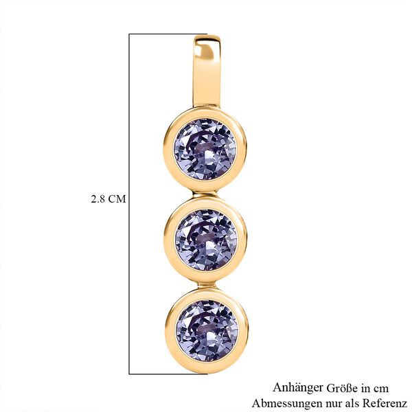 Labor  Alexandrit Anh&auml;nger - 2,01 ct. image number 6