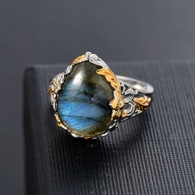 AAA Labradorit Ohrringe - 8,86 ct.