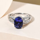 RHAPSODY AAAA Tansanit and VS EF Diamant Ring- 3,38 ct. image number 1