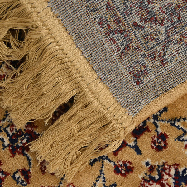 Gewebter Teppich mit Perserdruck und Fransen, Gr&ouml;&szlig;e 66x180 cm, Gold image number 6