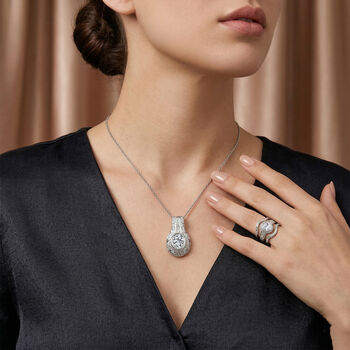 D'Joy Royal Bali- Moissanit Ringe und Anh&auml;nger in 925 Silber