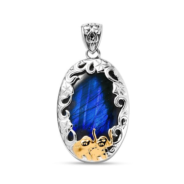 AAA Labradorit Anh&auml;nger - 32,73 ct.