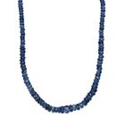 D'Joy Kyanit Halskette ca. 45 cm 925 Silber rhodiniert ca. 125,00 ct.